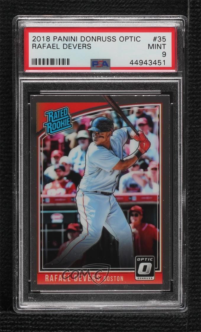 2018 Panini PANINI DONRUSS OPTIC #35 Rafael Devers front
