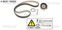 Zahnriemensatz Triscan 8647 16022 FüR HF CCN Fiesta MAX Ford CB1 7 HJ Van 6 JK 3