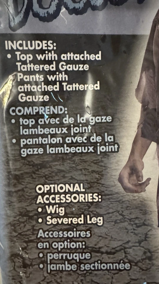 Forum Novelties 僵尸医生 万圣节 服装 成人 适合 42 岁以上 — 第 2/3 张图片