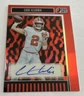 CADE KLUBNIK 2025 LEAF PRO SET METAL RED CHEETAH ROOKIE AUTO /3 CLEMSON TIGERS
