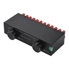 LYNEPAUAIO Amplifier Speaker Selector Switch Switcher 3 Input 3 Output OVZB