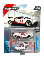 Majorette Showroom Deluxe Bugatti Chiron Pur Sport Weiss 1:64 New Diecast Model