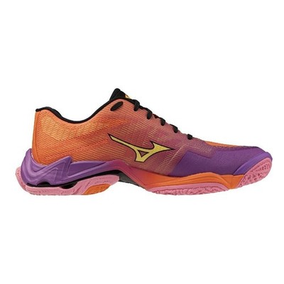 Mizuno Wave Lightning Elite Purple Yellow V1GA260081 tko08