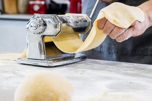 Ipasta Classica Macchina per La Pasta, Pasta Fresca in Acciaio, Sfogliatrice Man - Foto 2 di 12