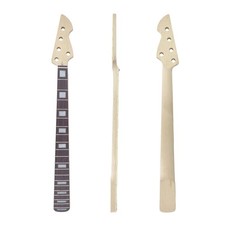 5 String Bass Guitar Neck 20fret 34inch Rosewood Fretboard Block Inlay DIY Necks