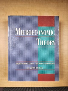 Mas Colell Microeconomic Theory | eBay