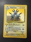 Wizards of the Coast Pokémon TCG Base Set Magneton Holo Rare 9/102 60 HP 1999 EN