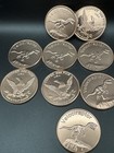 LOT OF 11 1 oz .999 Fine Copper Velociraptor Rounds BU Bullion USA Eagle Lot — photo 9
