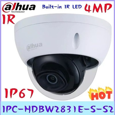 Dahua IPC-HDBW2831E-S-S2 4K 8MP WDR H.265 + PoE Sternlicht IP Dome Kamera 2.8mm