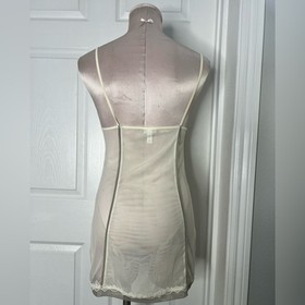 La Perla Lingerie Sheer Lace Chemise Babydoll Dress Sz IT 2 (US Size S)