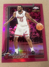 2025-26 Topps Chrome Andrew Wiggins #180 Magenta Refractor /399 Miami Heat
