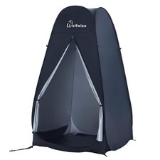 WolfWise 6.6FT Portable Pop Up Shower Privacy Tent Spacious Dressing Changing...