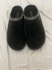 KEEN Clog Elle Size 6 Black Suede Women's Shoes Mule Slip On New