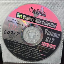 60217   COUNTRY   CHARTBUSTER  KARAOKE CDGS LOT OH