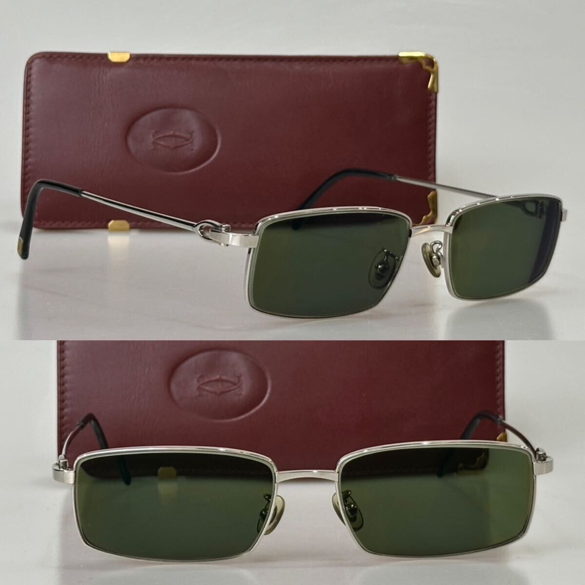 vintage Cartier サングラス ロゴ 金具 France製 vintage Cartier サングラス ロゴ 金具 France製 - メルカリ