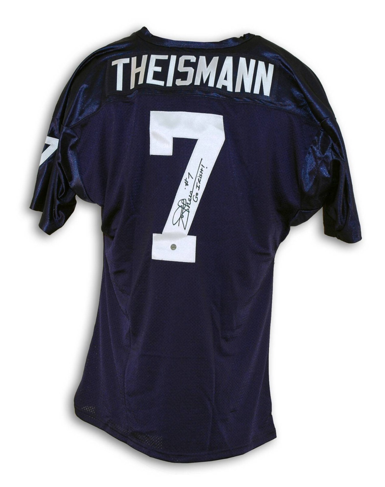 Joe Theismann Autographed Signed Notre Dame Fighting Irish Custom Jersey APE COA (mw1) 