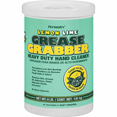 Permatex 13106 Grease Grabber Lemon Lime Hand Cleaner Tub 4lb