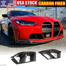Fits BMW G80 M3 G82 G83 M4 REAL Carbon Front Bumper Grill Air Duct Vent Replace