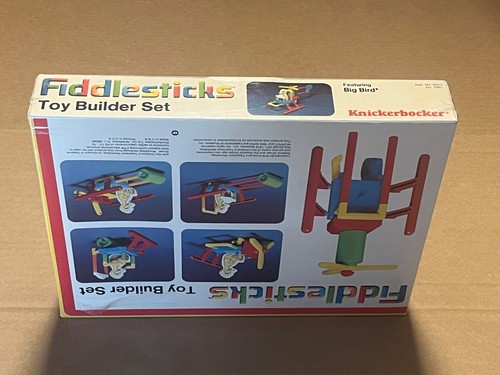 Preschool Knickerbocker Toy Builder Set W/ Big Bird From Sesame Street Sealed Nw - Picture 4 of 7