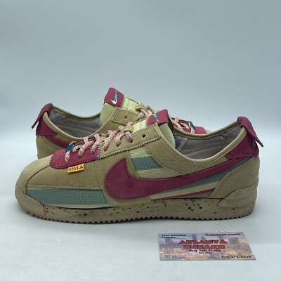 Size 10 Nike Union LA x Cortez SP Sesame Pink Blue (Dr1413-200)