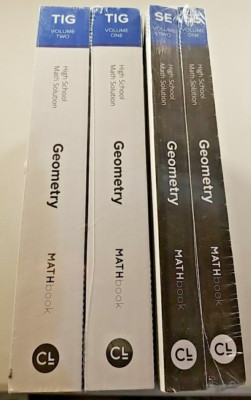 Carnegie 2022 Mathbook Geometry Teacher Implementation Guide & Student Set New