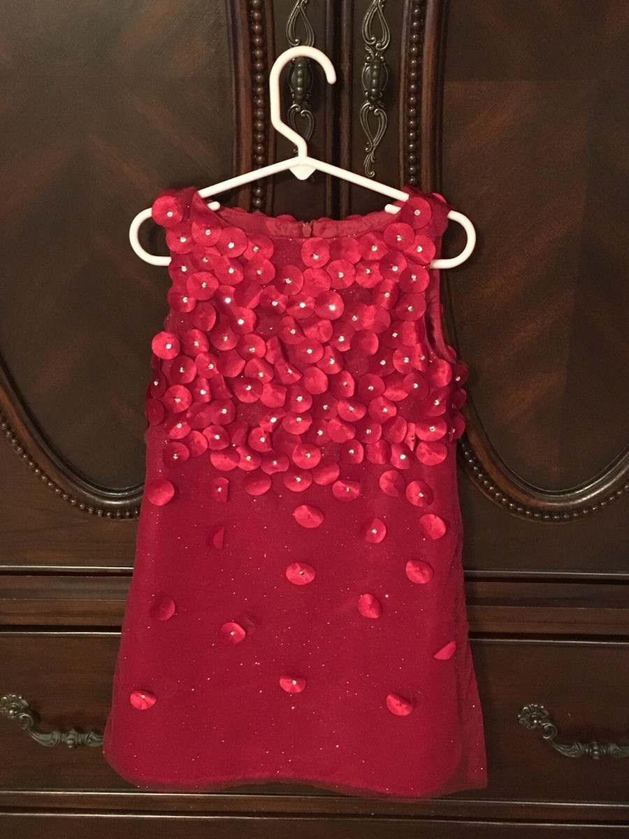 Biscotti Girls Holiday Dress Red Size 6X