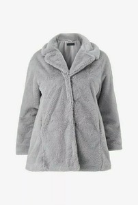 fur coat size 24