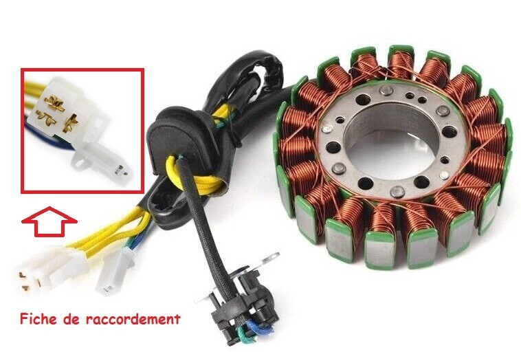 Stator alternateur neuf de 1300 GSX Hayabusa idéal pour longs trajets routiers et voyages