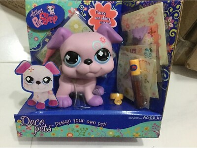 Millésime 2008 Hasbro Littlest Pet Shop violet Jumbo Monkey Deco Pet de collection pour animaux de compagnie Rare Authentique LPS d'occasion - Collection