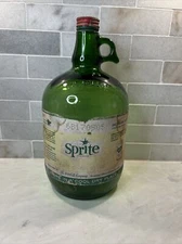 Vintage Sprite soft Drink Syrup One Gallon Bottle 