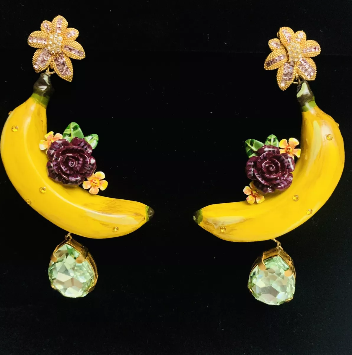 Swarovski banana earrings online