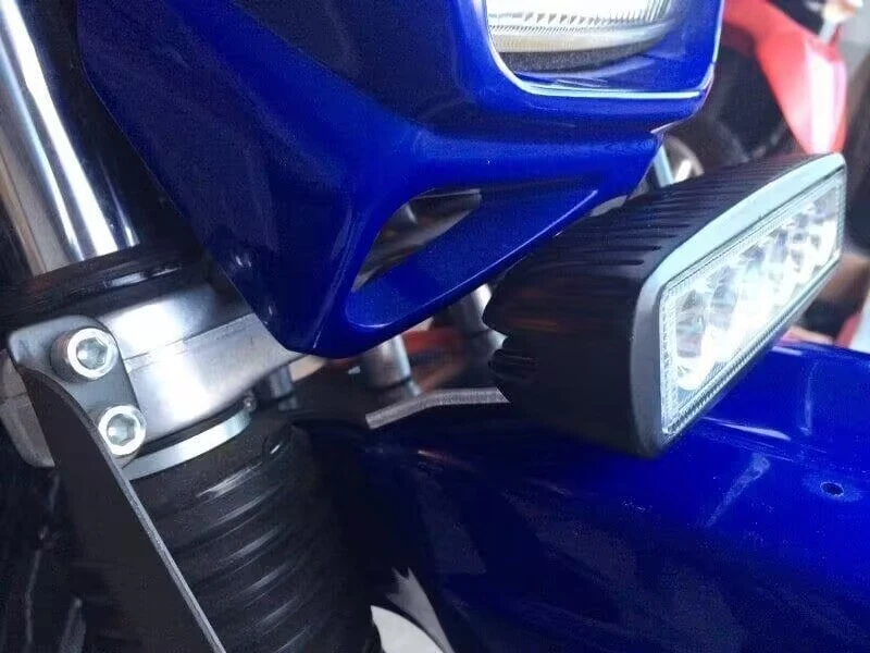 Auxiliary Lights LED Lights Bracket Fog FOR SUZUKI DR650S/SE DR650 1996-2023 New - Photo 3/4