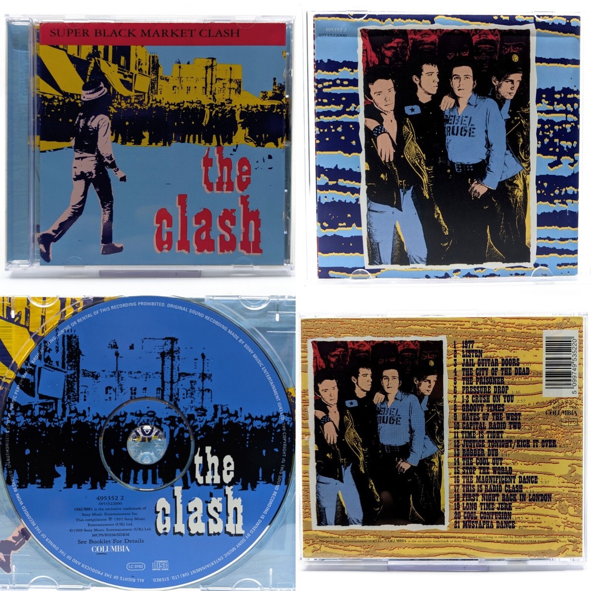 The Clash: Super Black Market Clash(1999) UK Imp. -Remaster 