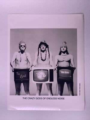 The Crazy Gods Of Endless Noise Photograph Original Promotional Circa Mid 1990s
