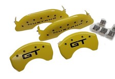 Mgp 394179 Brake Caliper Covers Mustang Gt 2015-23 Yellow Front Rear Mgp 394179 Brake Caliper Covers Mustang Gt 2015-23 Yellow Front Rear