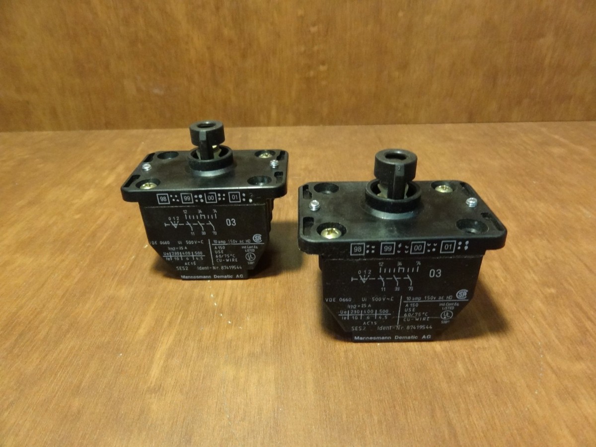 DEMAG push button switch 87419544 | eBay