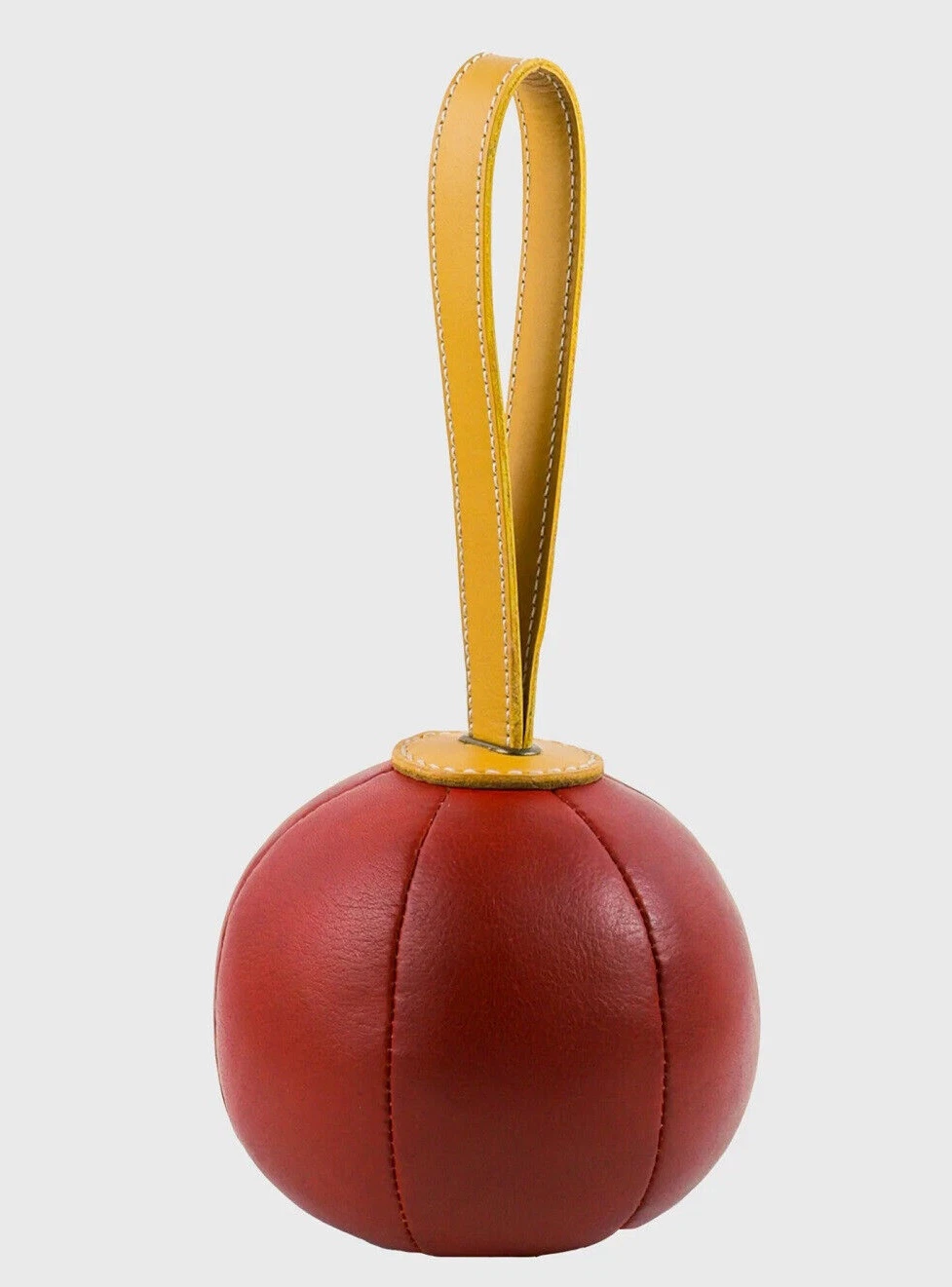 Leather Kettlebell Weight 1 KG Handmade Muscle Toning Workout Fitness Home Decor