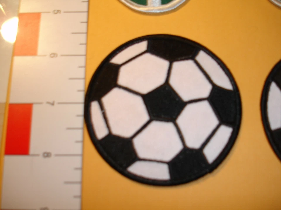 Soccer/Football patch and Olympic torch patch 8 total patches - Image 4 of 4