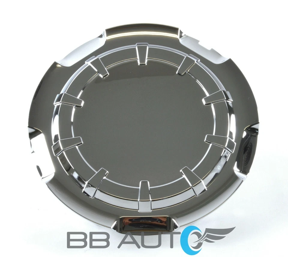 NUEVO Juego de tapas centrales de rueda cromadas en blanco para CHEVY SILVERADO 1500 TAHOE SUBURBAN Foto 2 de 4