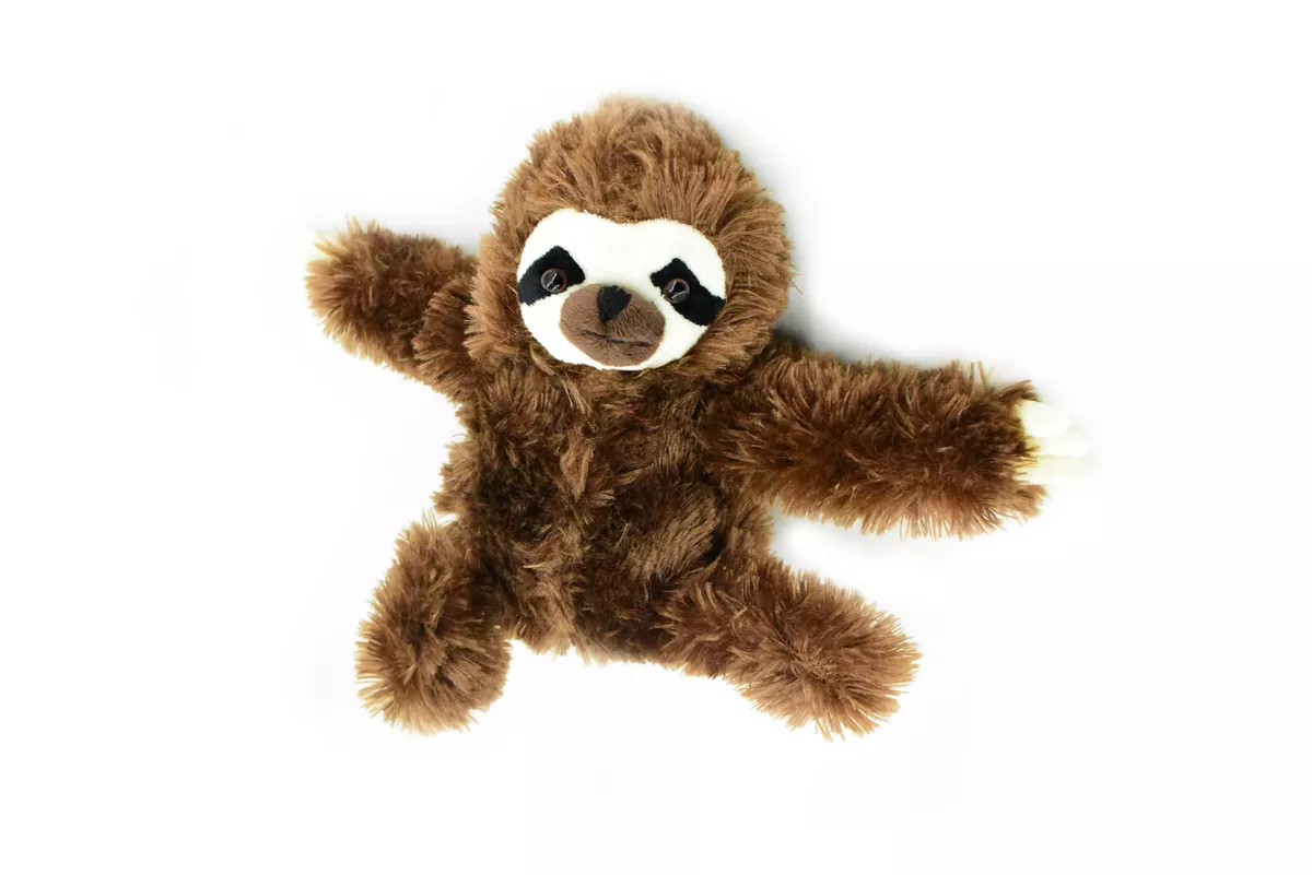 Sloth Stuffed Animal Educational Plush Realistic Toy Soft Cute