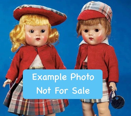 Vintage Vogue Ginny Dolls Steve & Eve? Red Hair Boy Blonde Girl 1950s - Picture 2 of 24