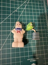 Michelin Man Stay Puff Ghostbusters 1987 sacapuntas y adorno de lápiz