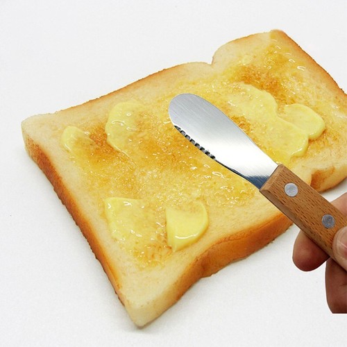 2 Butter Knife Spreader Cheese Slicer Sandwich Cream Spatula Desert Tool Cutlery - Picture 11 of 13