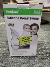 Haakaa MHK039-N Silicone Manual Breast Pump - 4oz/100ml