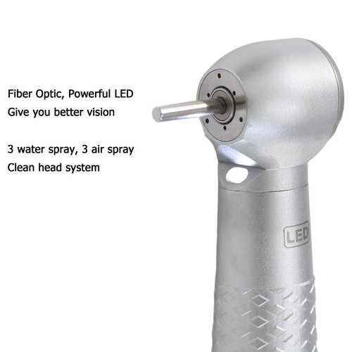 Pieza de mano de fibra óptica dental COXO CX207-G turbina para acoplamiento KAVO Sirona NSK - Imagen 182 de 281