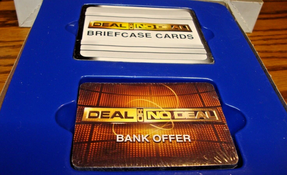 Deal or No Deal Board Game 2006~Score Pad~Bank Offer~Cash & Briefcase Cards  848 - Image 3 of 4