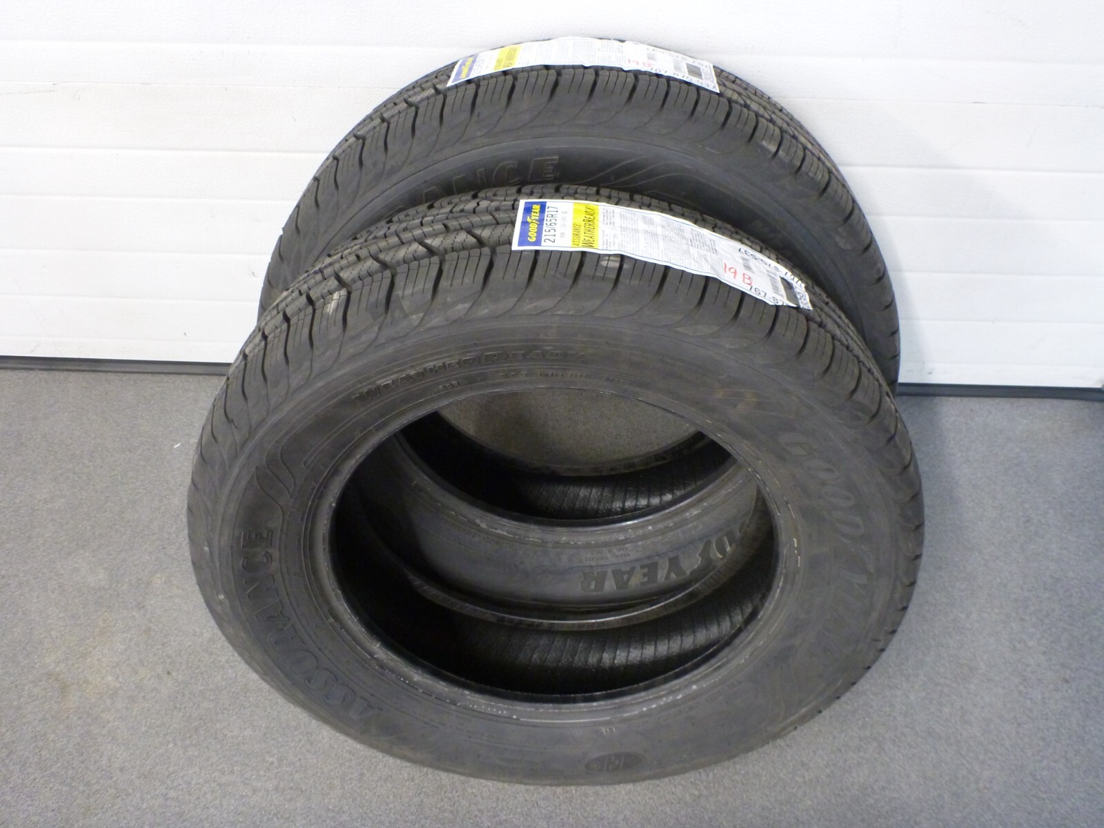 PAIR of NEW Goodyear Assurance WeatherReady 215/65R17 99H SL All ...