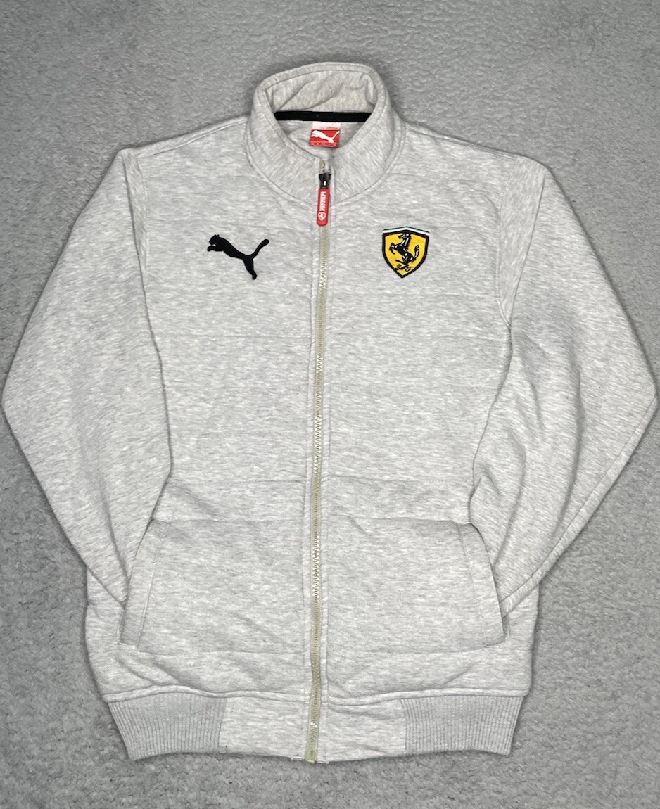 PUMA × Ferrari ジップアップ ニットジャケット DM1036 PUMA × Ferrari ジップアップ ニットジャケット DM1036