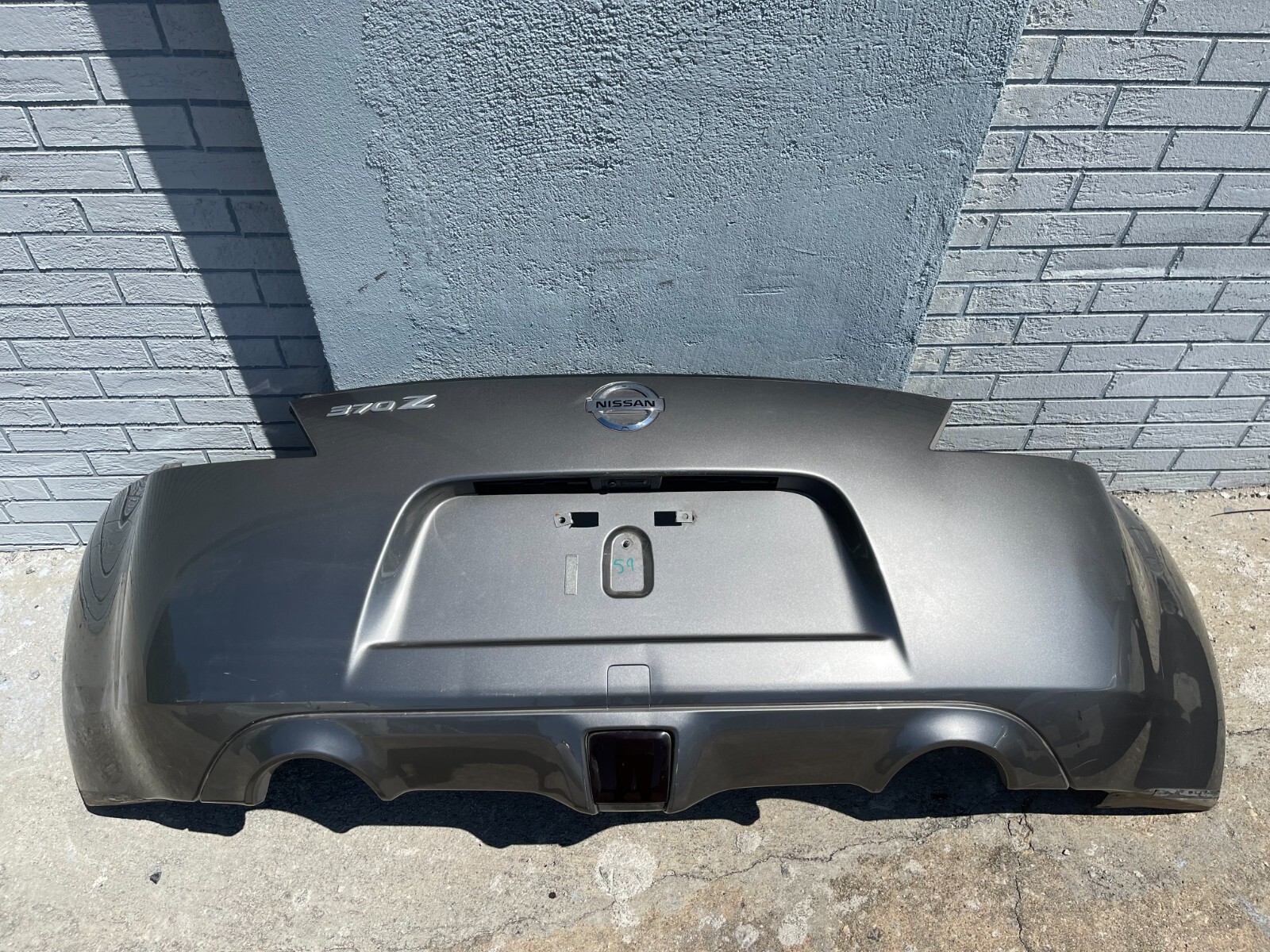 2010 NISSAN 370Z REAR BUMPER COVER COMPLETE OEM *K51 PAINT CODE* 2009-2020  | eBay