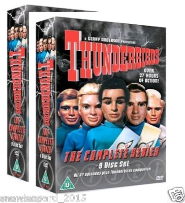 THUNDERBIRDS COMPLETE SERIES DVD BOX SET 9 DISCS ALL 32 EPISODES